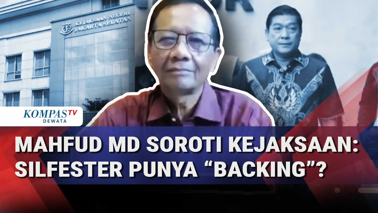 [FULL] Mahfud MD Blak-Blakan! Kritisi Kejaksaan-Buka Data Kasus Pidana RI, Silfester Ada 'Backing'?