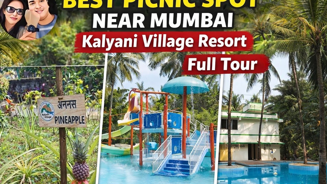 One Day Picnic Near Mumbai | Kalyani Village Resort Thane | Pool, Food & Fun