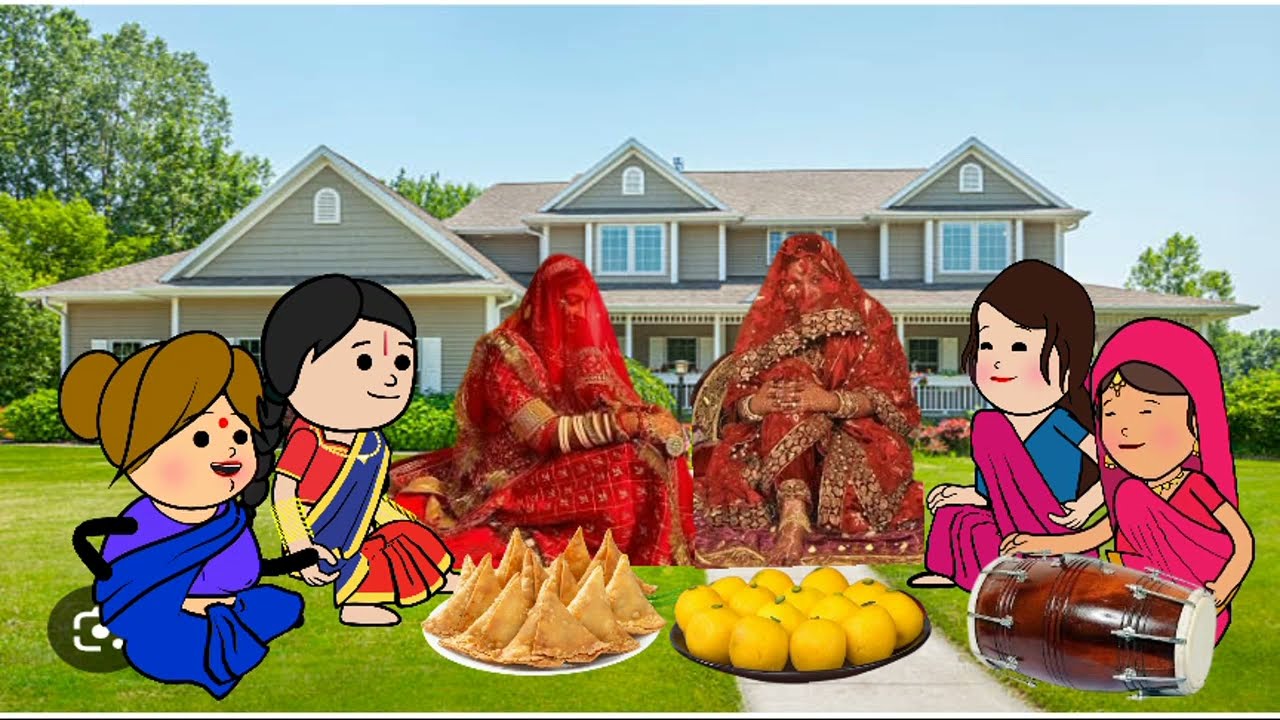जुड़वा दुल्हन 😍दिखाए गयीं बड़की जिज्जी,🥰😍 दुल्हनिया सुनाई यस गाना सब जनि होगा हल्का बक्की 🤣🤣🤣