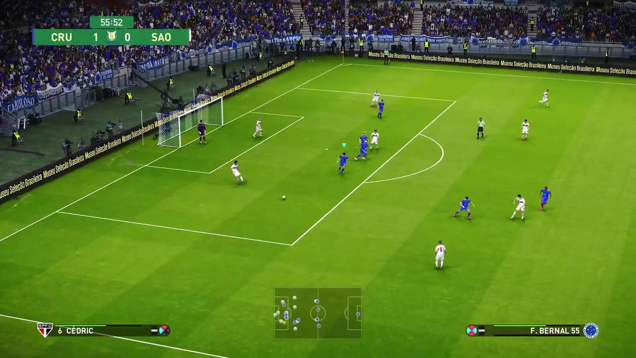 Cruzeiro x São Paulo masterliga