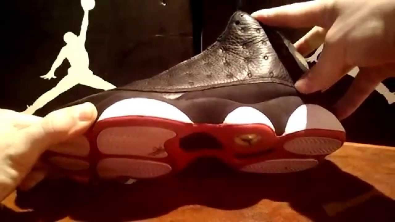 Как отличить оригинал от подделки. Air Jordan 13 Retro "Playoff"