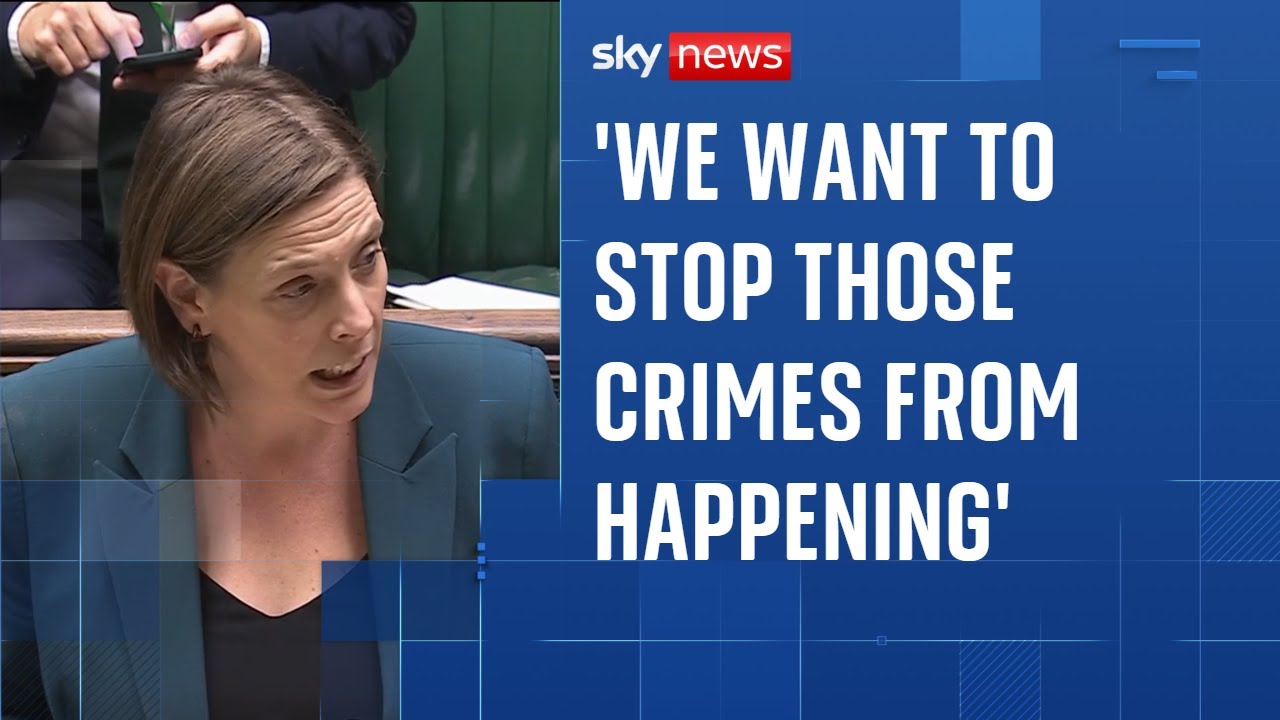 Government outlines plans to tackle 'national emergency' of violence against women