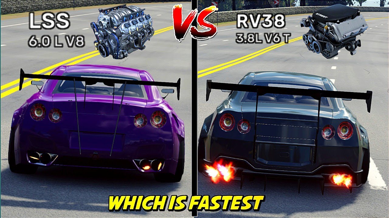 CarX Street | Can GTR-35 Handle the Power Of V8 engine?