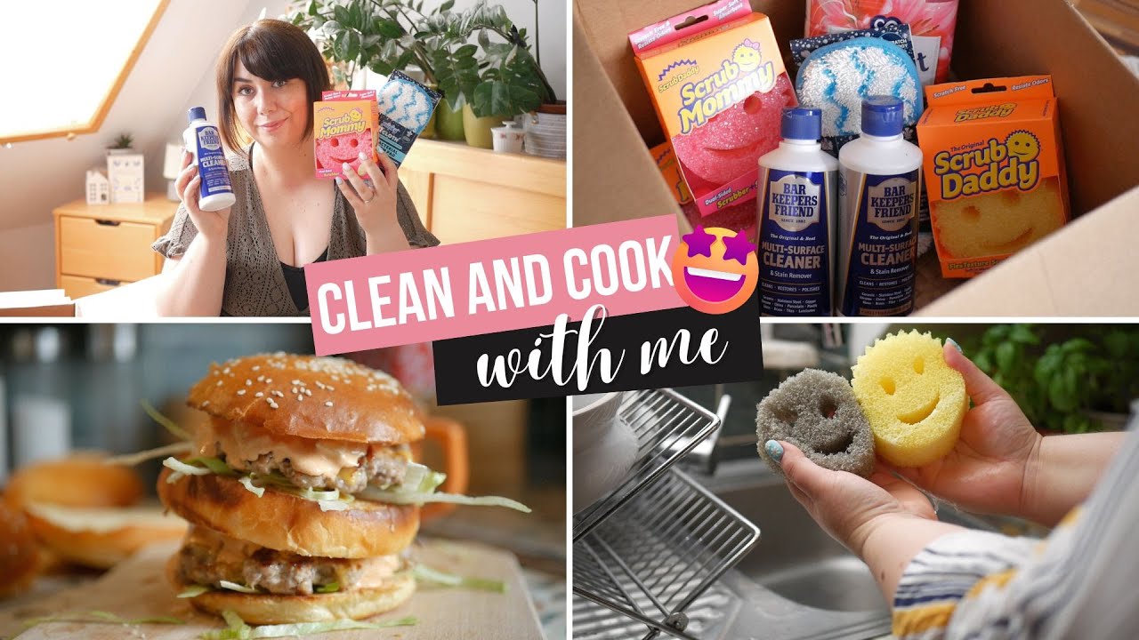 Takarítós és főzős vlog 💗🫧 új tisztítószerek + házi BigMac!