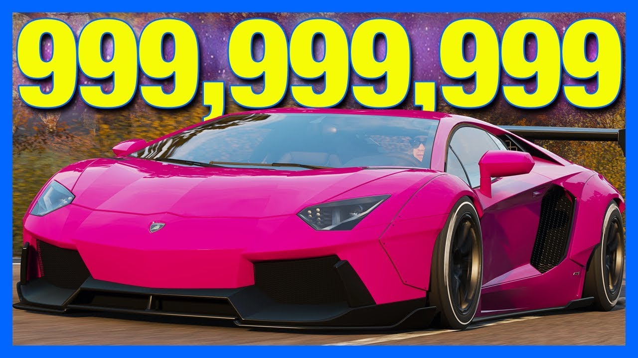 Как я получил 999 999 999 кредитов в Forza Horizon 4