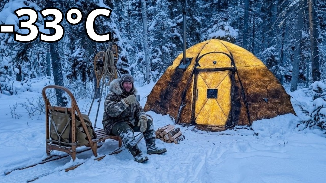 Sledding Through the Snow: Extreme Overnight Survival