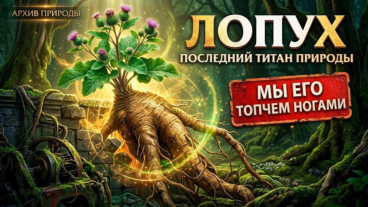 Лопух: Последний Титан Природы, Которого Мы Топчем Ногами