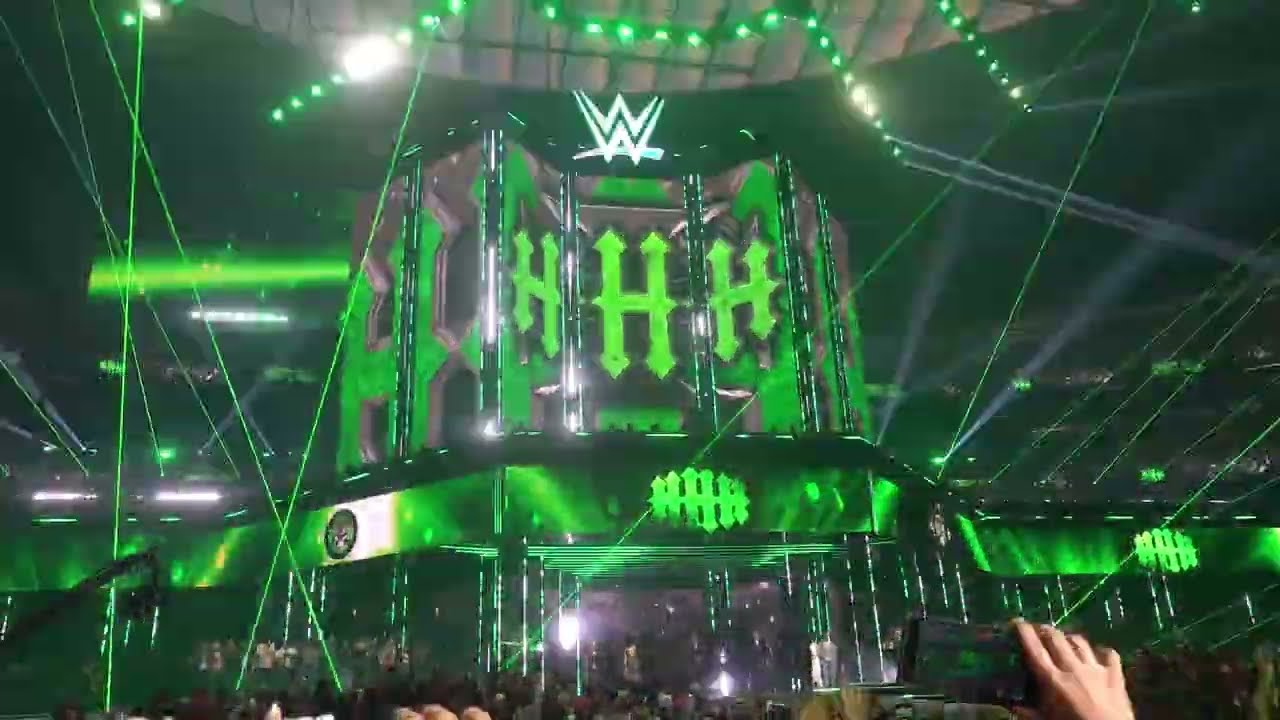 Triple H Hall of Fame WrestleMania 41 entrance @ Allegiant Stadium Las Vegas 4.19.25.