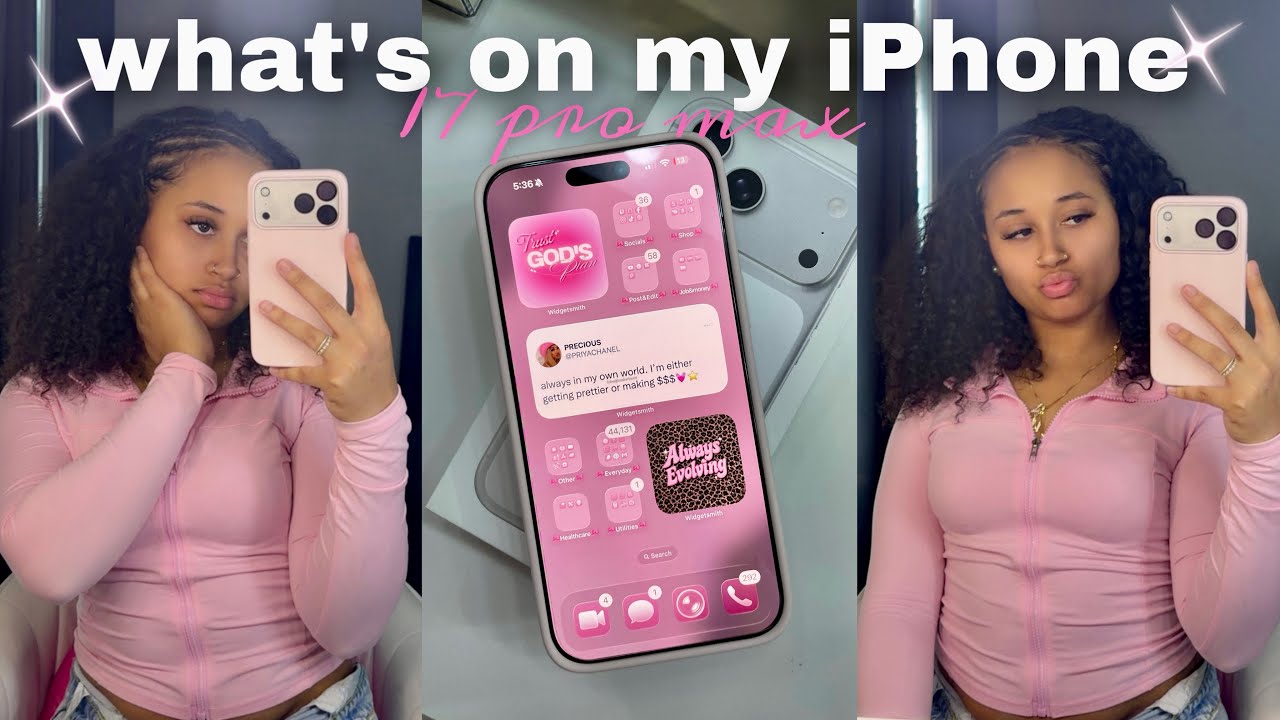 Что у меня на iPhone 17 Pro Max? 📲💕