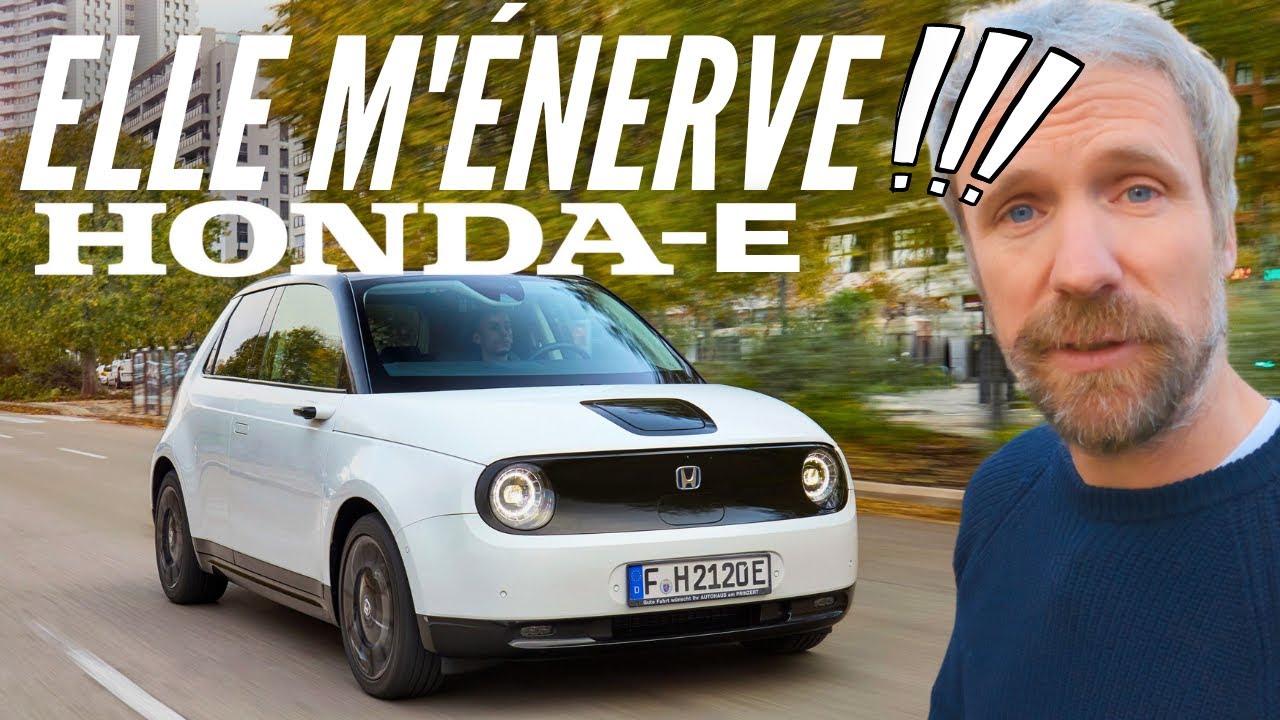 Honda-E l'attachiante petite auto électrique