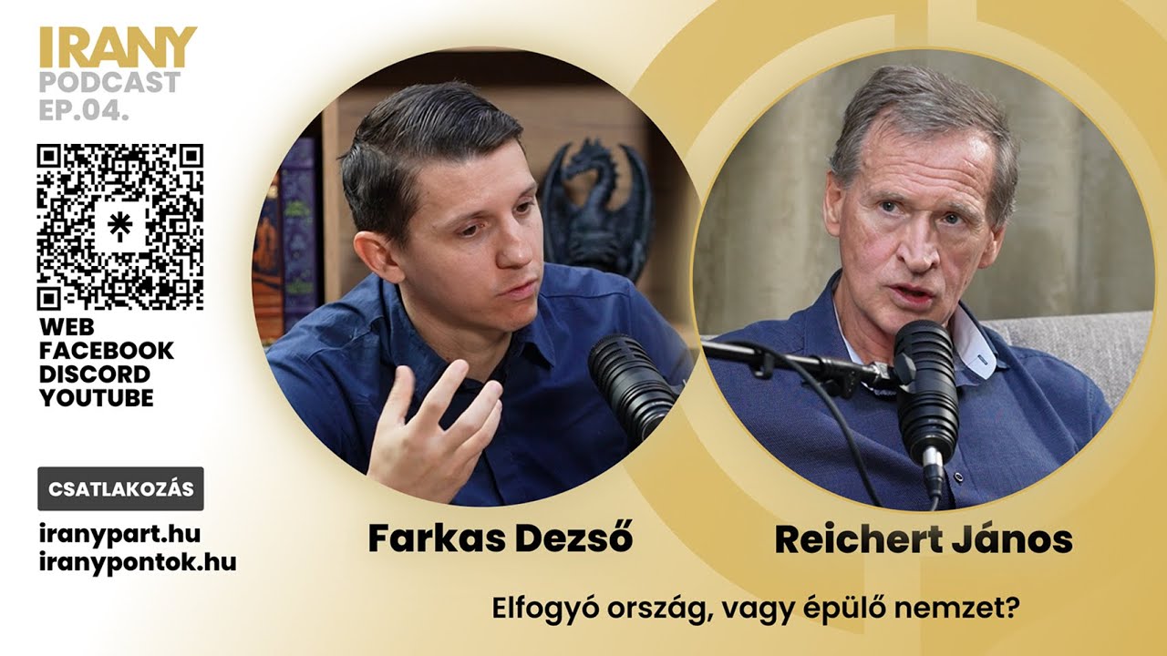 IRÁNY Podcast - Reichert János | Elfogyó ország, vagy épülő nemzet?