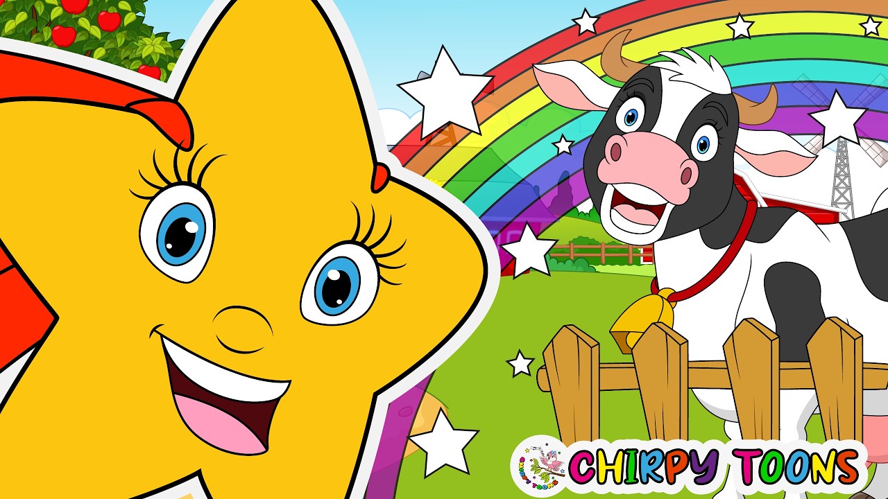 Twinkle Twinkle Little Star + Old MacDonald Had A Farm - Nursery Rhymes & Kids Songs | Farm Song