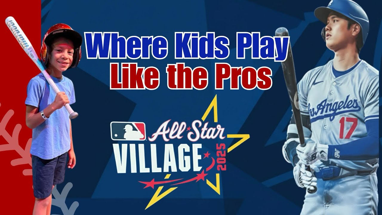 All-Star Village Atlanta 2025 ⚾️ | Kids Play Baseball at the MLB All-Star Game