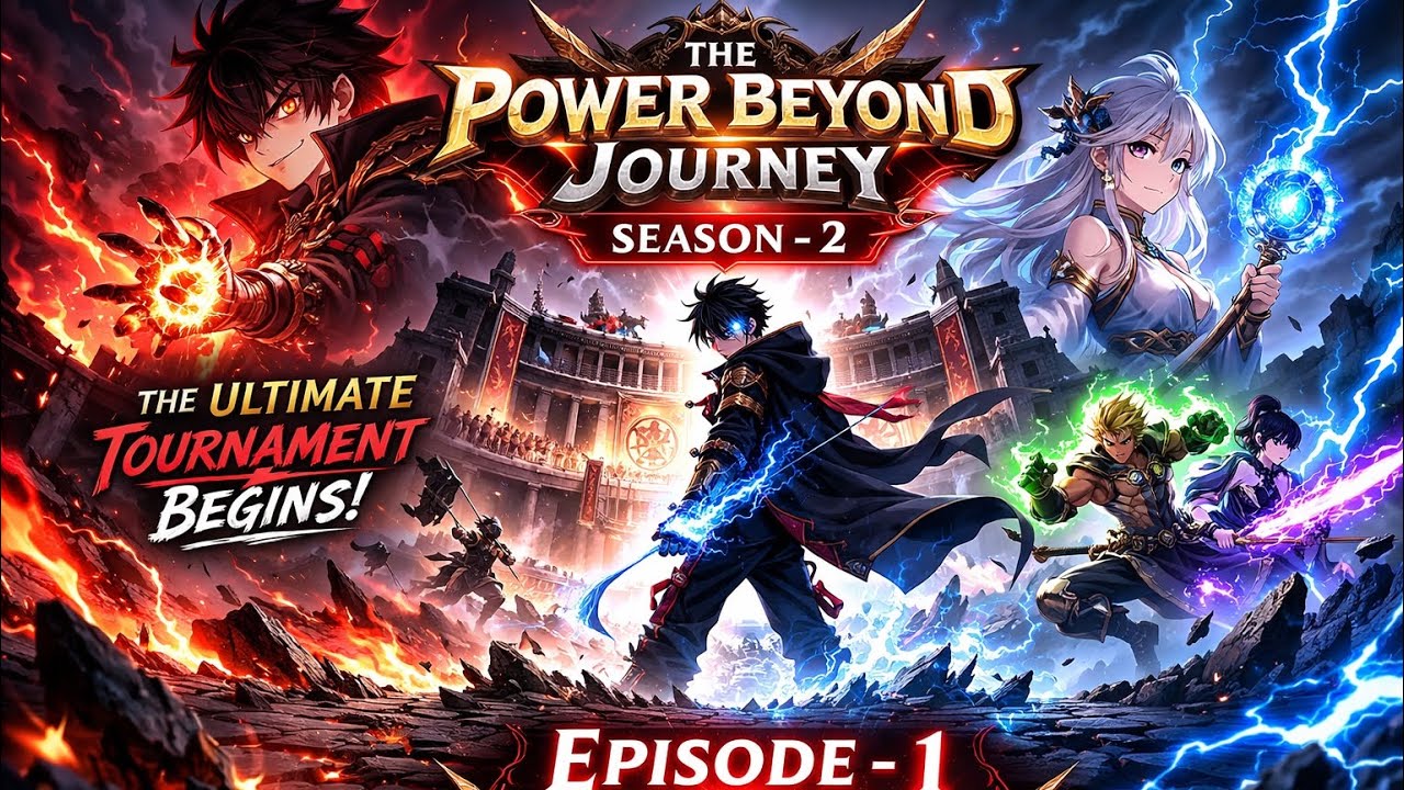 The Power Beyond Journey – Season 2 Episode 1 | The New Era Begins ⚔️🔥#anime#powers#leon#guruji#ff#g