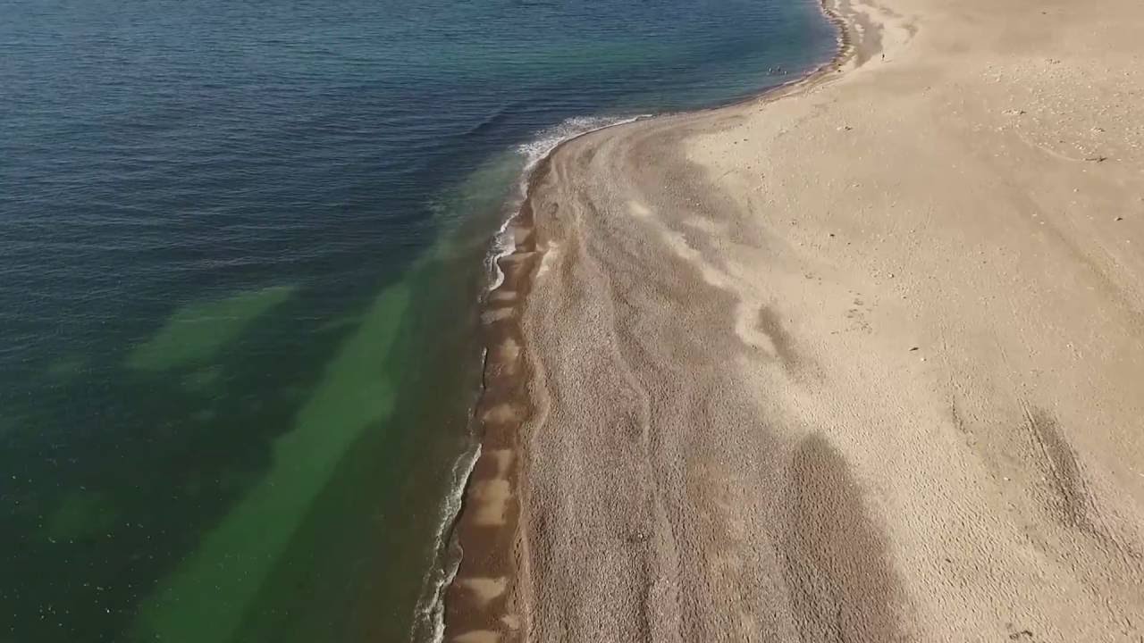 Dronevideo Cold Hawaii, Klitmøller, Denmark