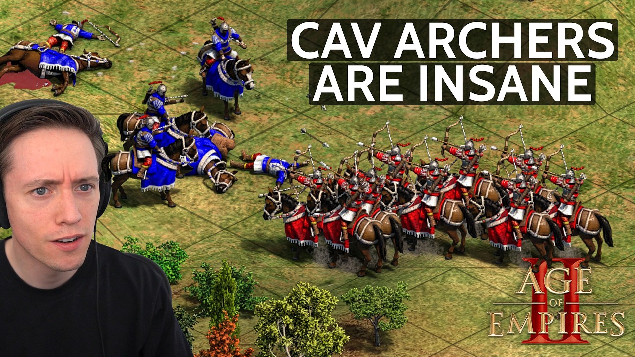 Cavalry Archers are INCREDIBLE in Age of Empires 2