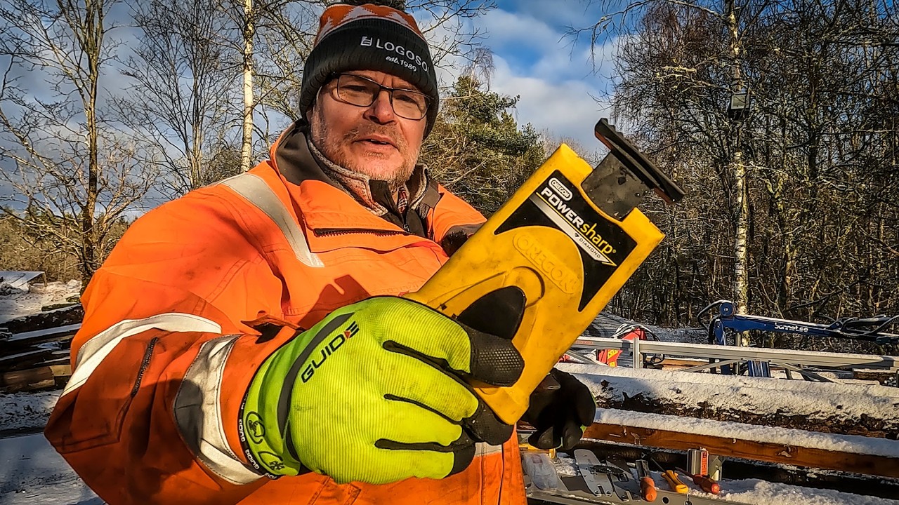 The Most Controversial Chainsaw Chain Sharpening Method Revealed! | Oregon PowerSharp Review