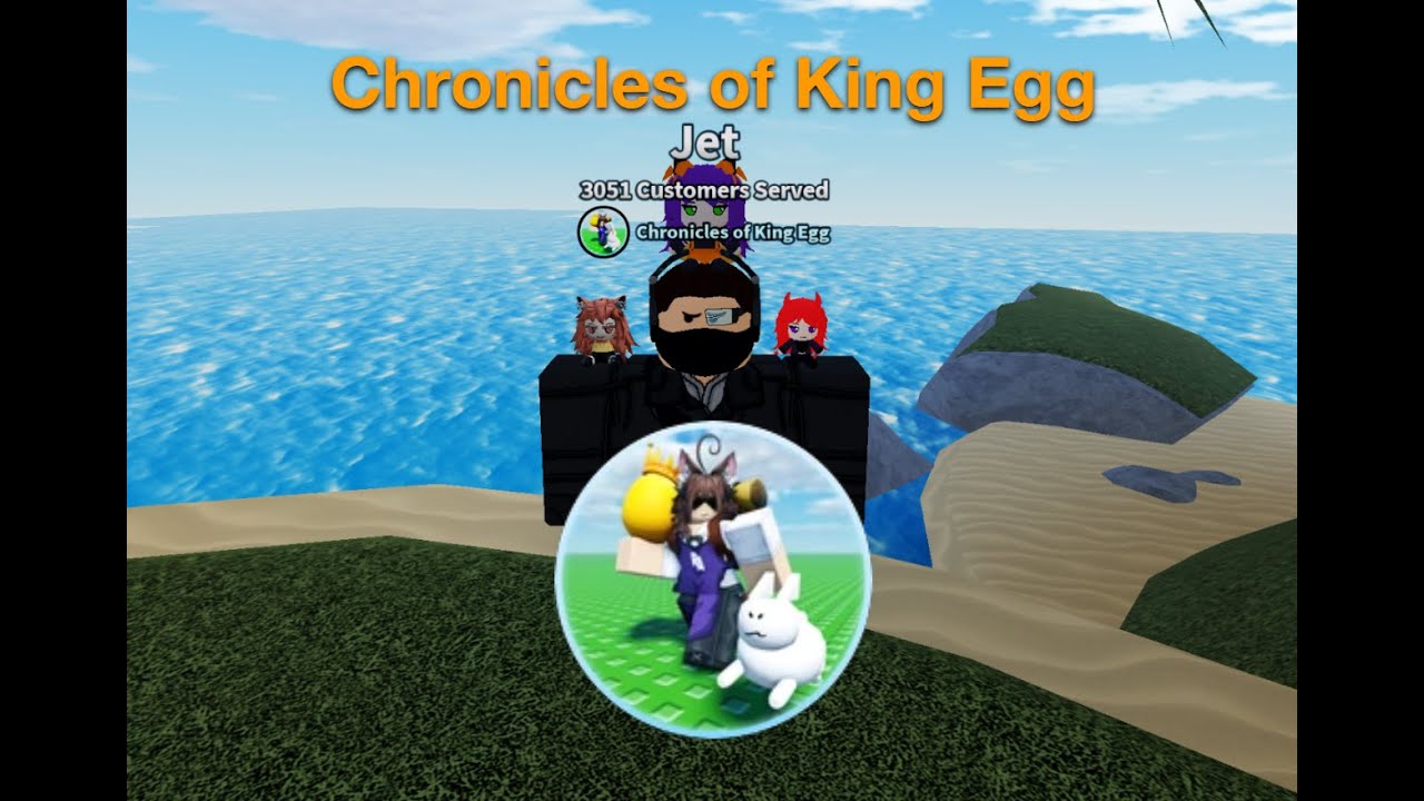 (Unobtainable) How to Get Chronicles of King Egg Badge (Easter Secret Badge) | The Hybrid Cafe (THC)