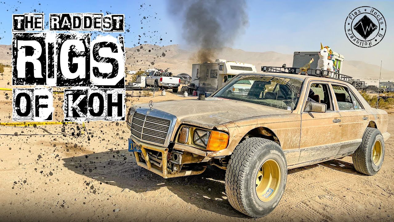 The Raddest Rigs of King of the Hammers | Gambler 500 Benz, Chevy Blazer and Rock Crawler