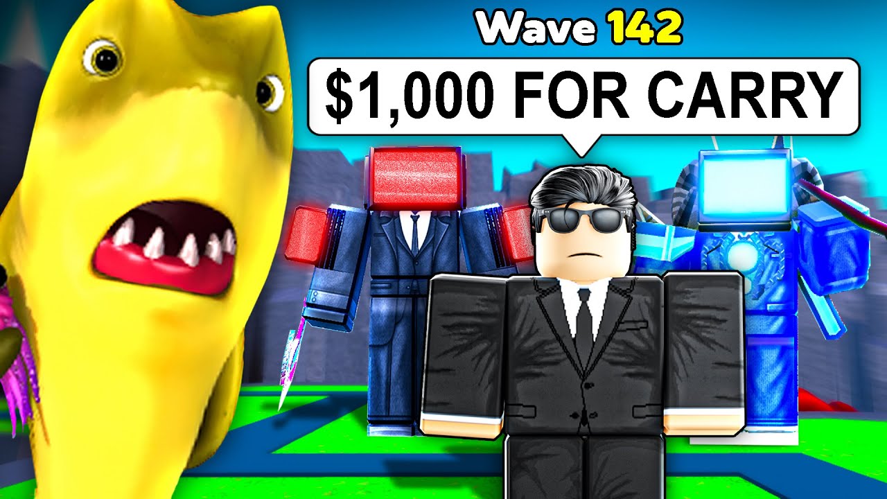 I Paid $1,000 for The #1 Rank in Toilet Tower Defense
