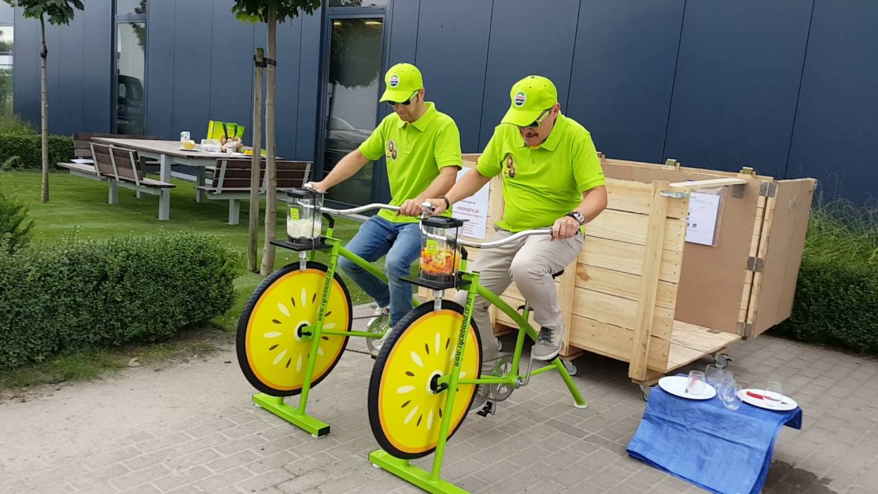 Blend with Zespri Smoothie Bikes