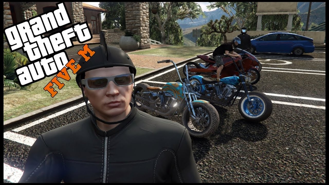 GTA 5 ROLEPLAY - BIKE ROAD TRIP WITH THE BRO'S - EP. 352 - CIV