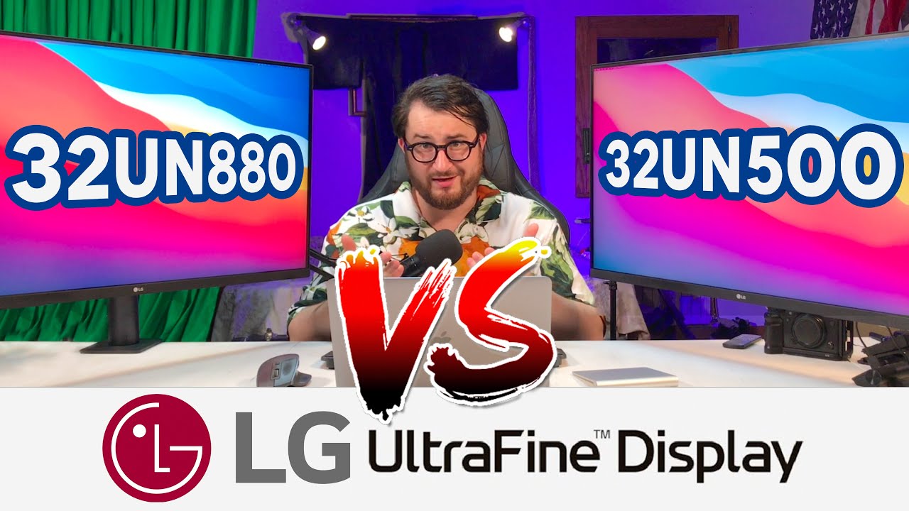 LG UltraFine Displays: 500 VS 880Ergo [4K HDR Color Grading Monitor]