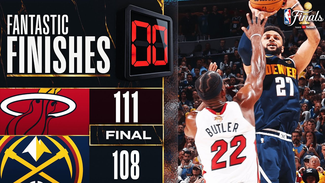 ОБЯЗАТЕЛЬНО К ПРОСМОТРУ! Финал 2:40 №1 «Наггетс» против №8 «Хит» — игра 2! | #NBAFinals представл...