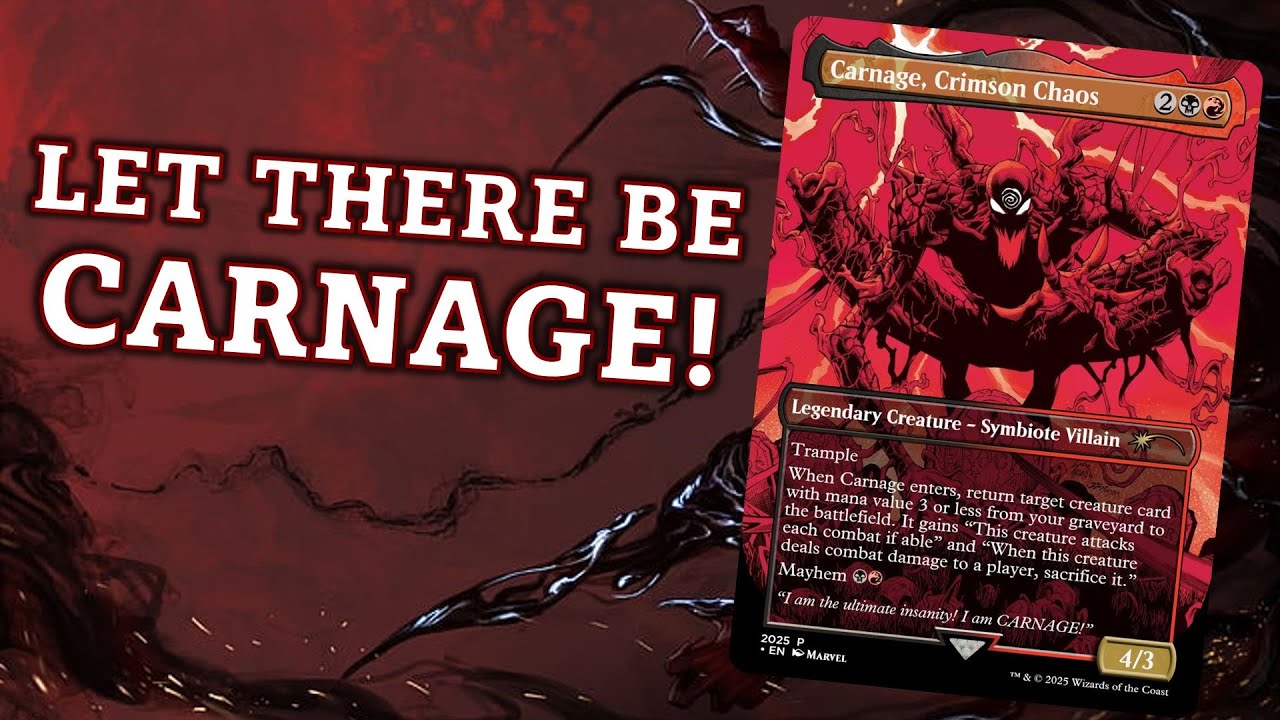 PAINT THE TOWN RED: Carnage, Crimson Chaos - MTG Deck Tech