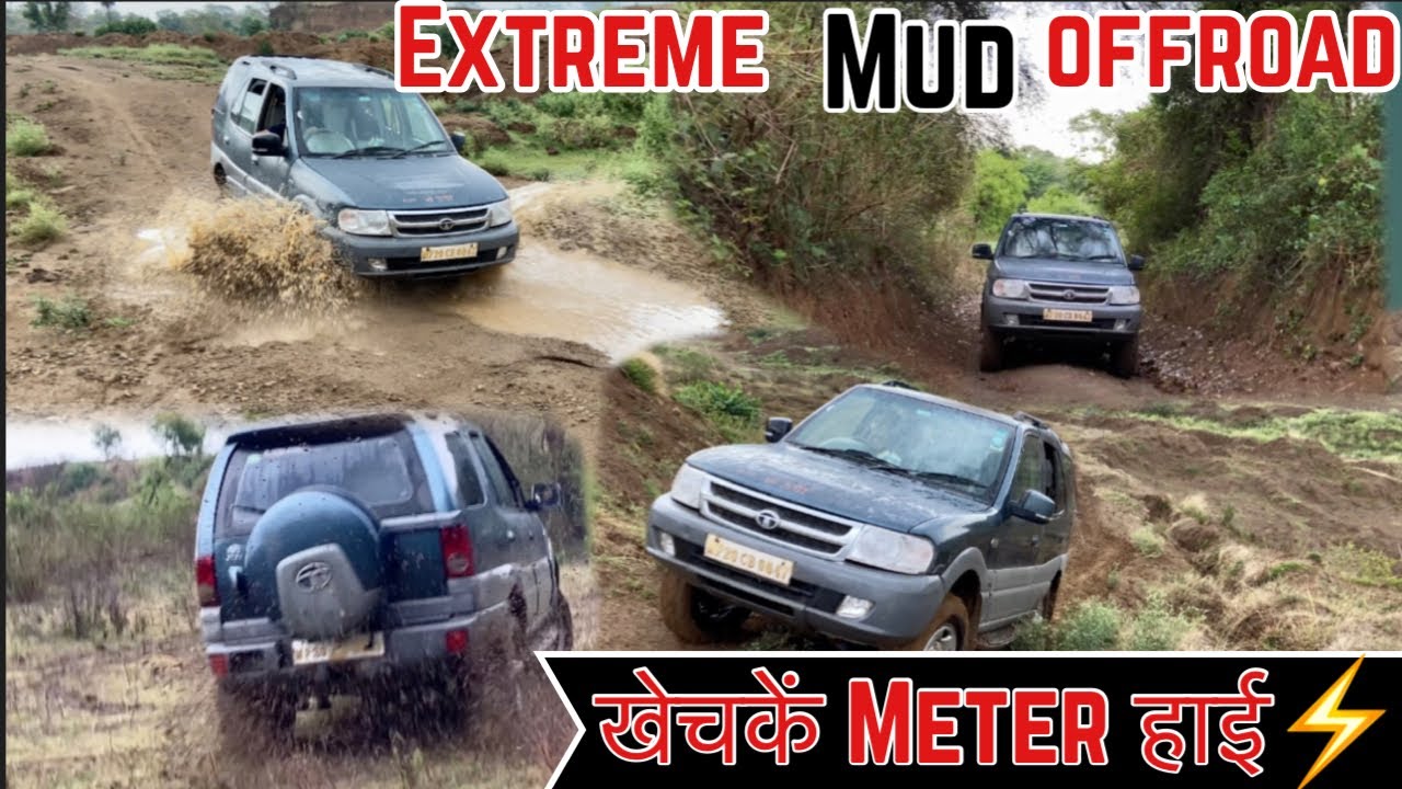 Most muddy offroad of safari // safari ने मचाई धूम // prithvitomar9