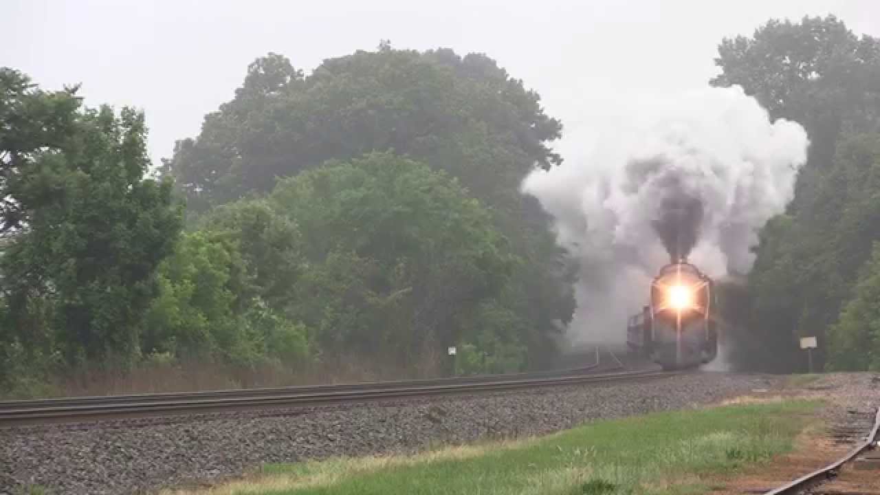 Norfolk & Western J-class #611 test run, Spencer to Greensboro NC, May 2015