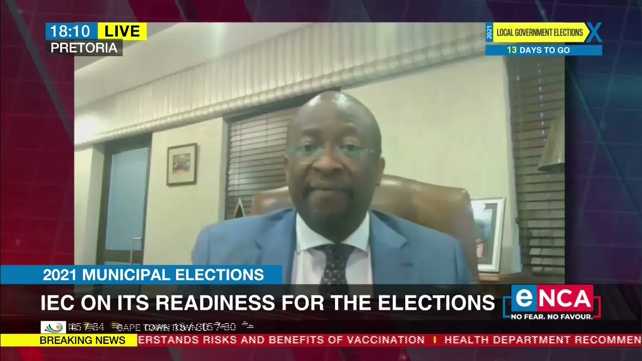 IEC Chief Electoral Officer speaks on election readiness