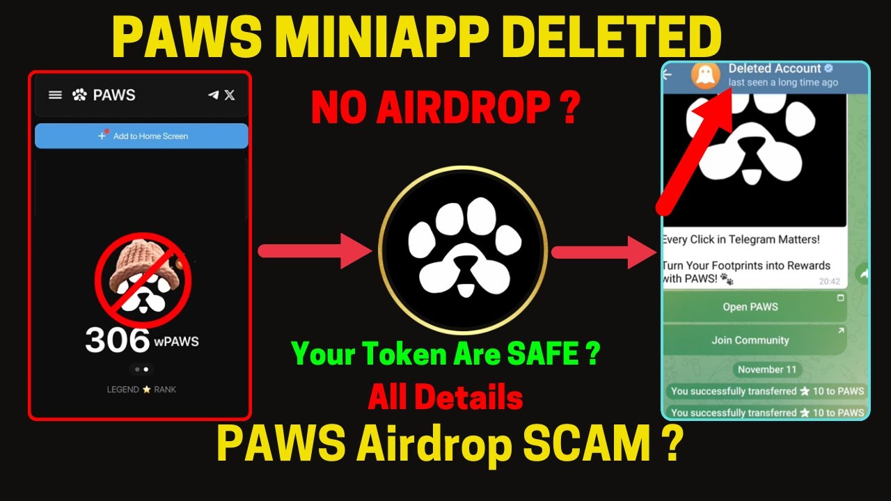 Paws TGE Allocation Checker Live | Paws Listing Date | Paws Coin Price | Paws Token Listing Exchange