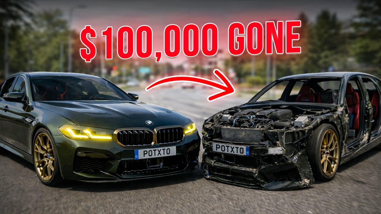 I Completely Dismantled a BMW M5 | BeamNG