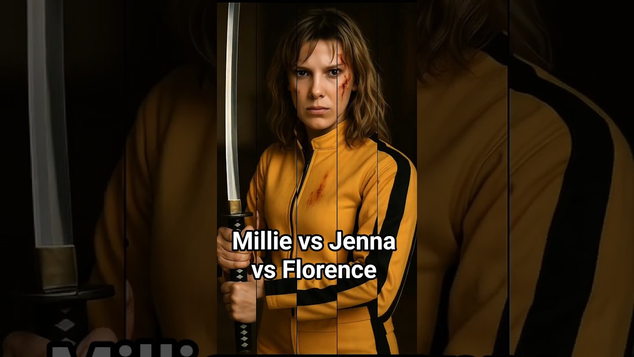 Millie Bobby Brown vs Jenna Ortega vs Florence Pugh - Edit "what if" 