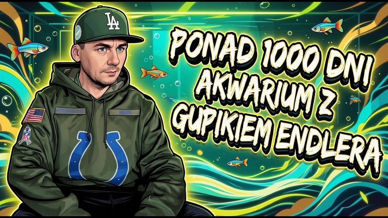 Ponad 1000 Dni z Gupikiem Endlera – Historia Mojego Akwarium