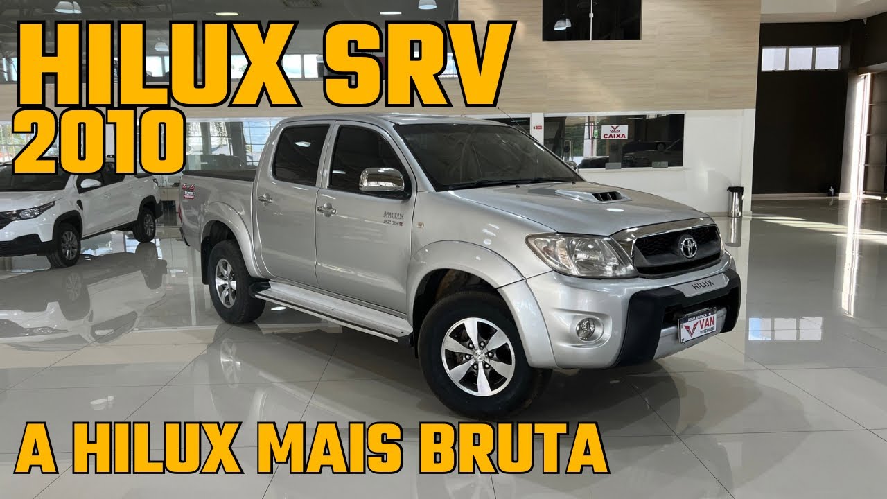 HILUX SRV 2010! Essa Hilux marcou gerações, descubra o porque! Avaliação completa 