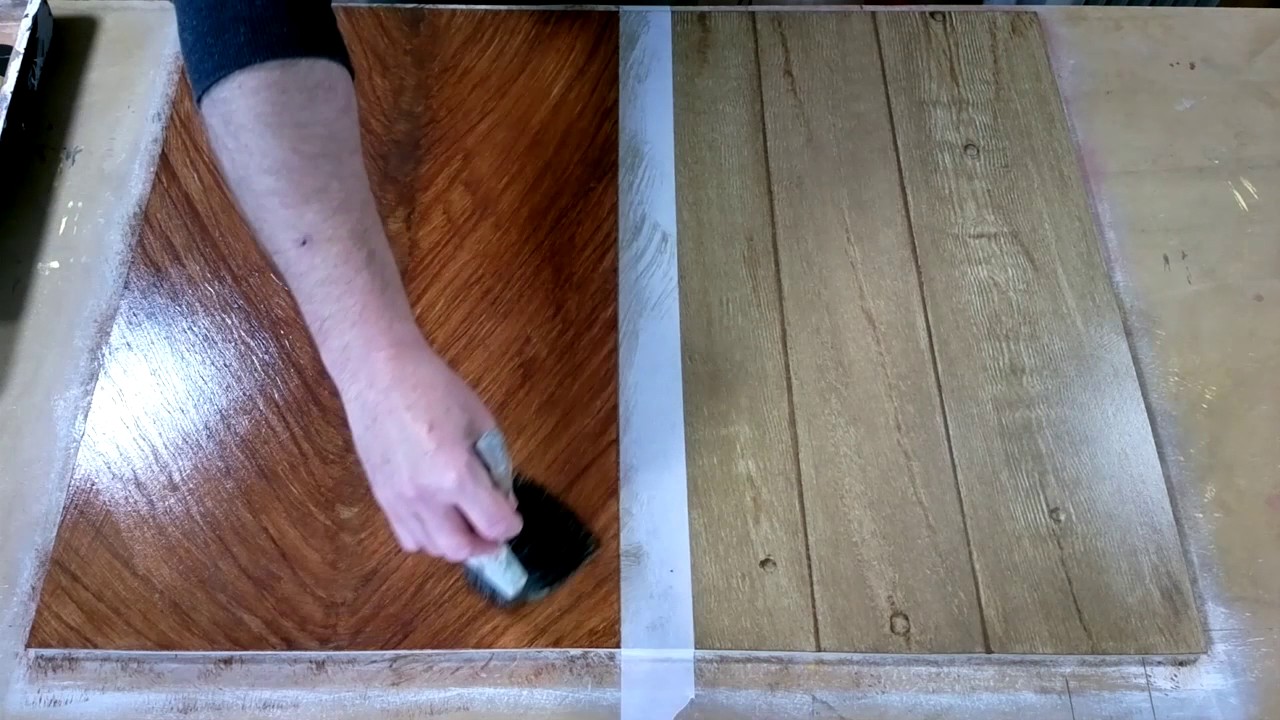 Mahogany Panel Wood Graining Effect