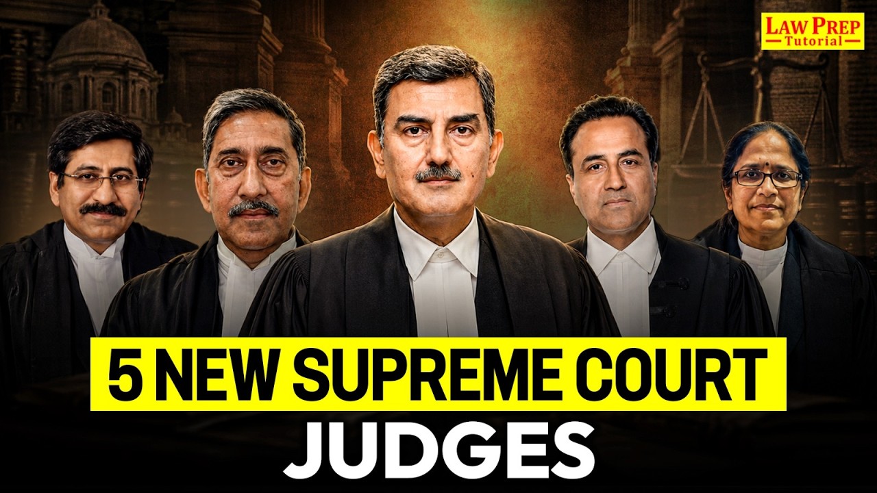 5 New Supreme Court Judges Appointed | Who Are the New SC Judges? | CLAT Preparation 2027