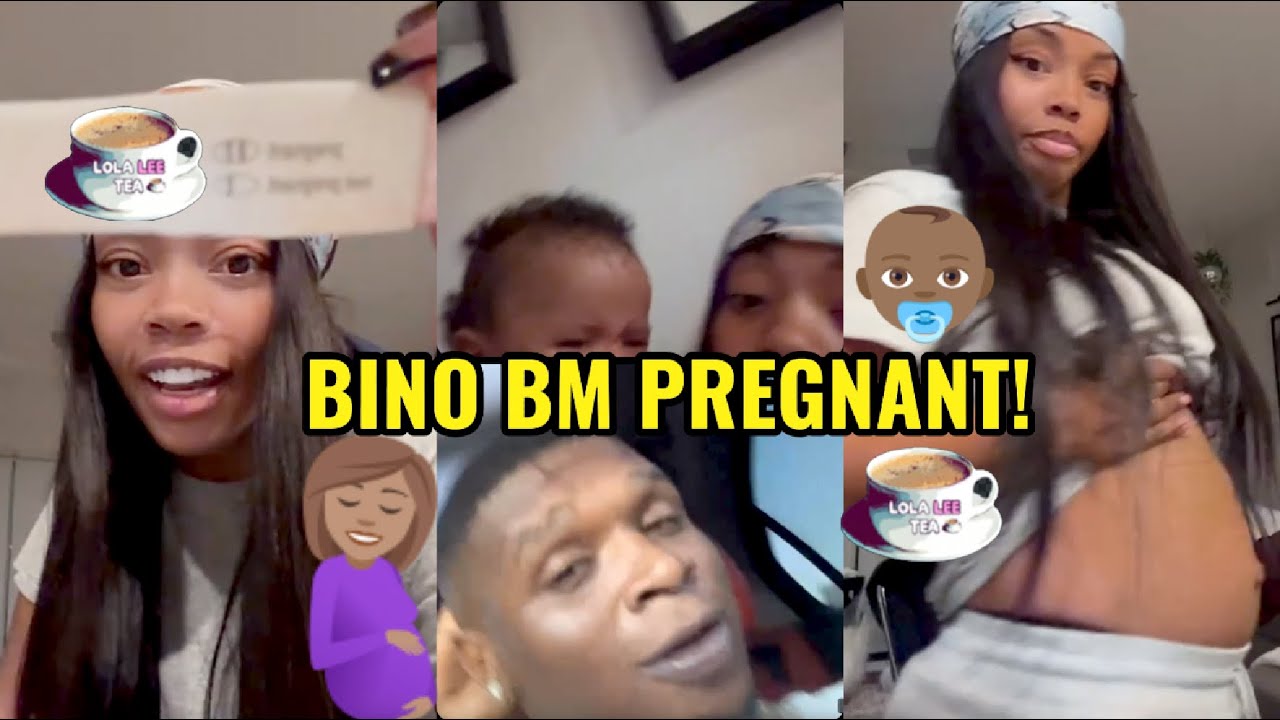 Chrisean ex Hood Trophy Bino Baby Moma preggo due in March! Bino joins her live! 09.25.2025