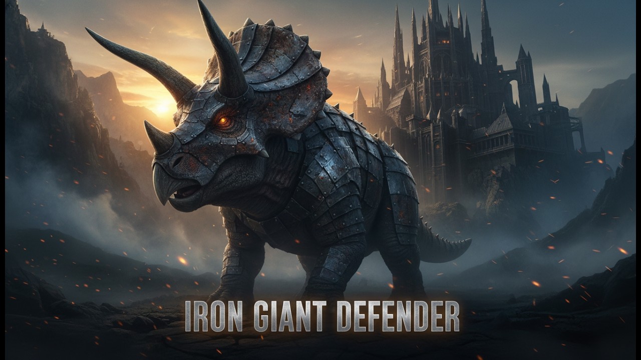 THE IRON FORTRESS: Brutus the Triceratops Dinosaur | 4K Epic Documentary