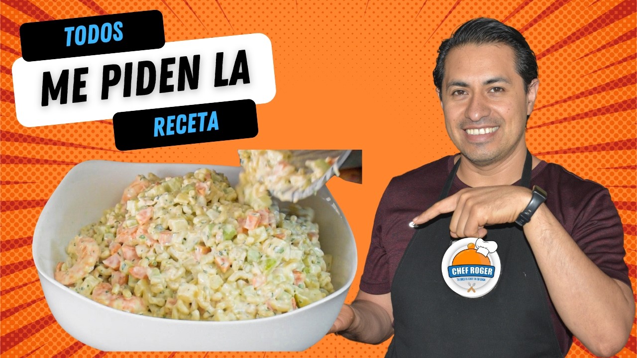 Siempre hago esta pasta cuando voy  a las reuniones es riquisima