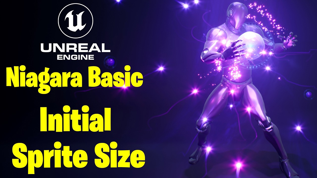 UE5.3 Niagara Basic | Initial Sprite Size | #19