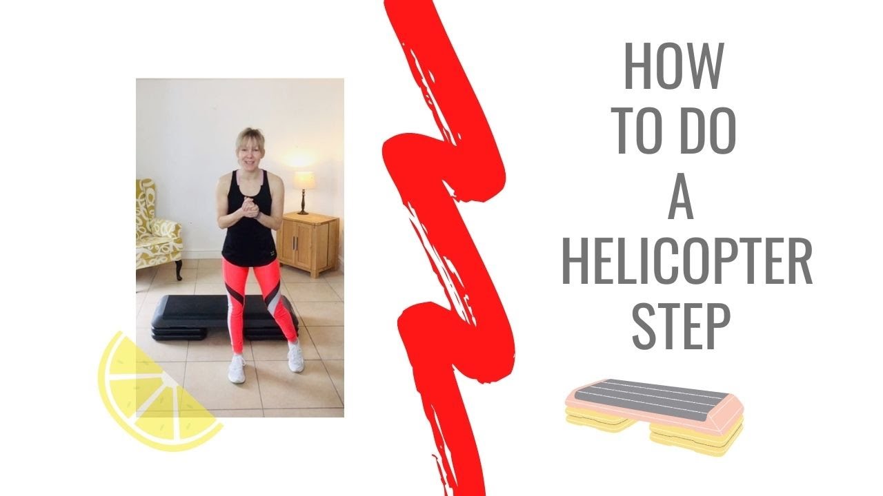 Simple Tutorial on how to do a Helicopter step in Step Aerobics