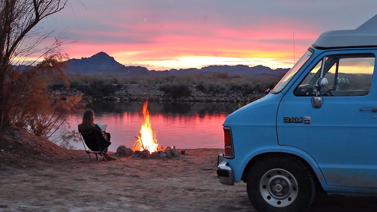 WE STAYED AT THE PERFECT CAMPSITE | Hippie Hole, AZ