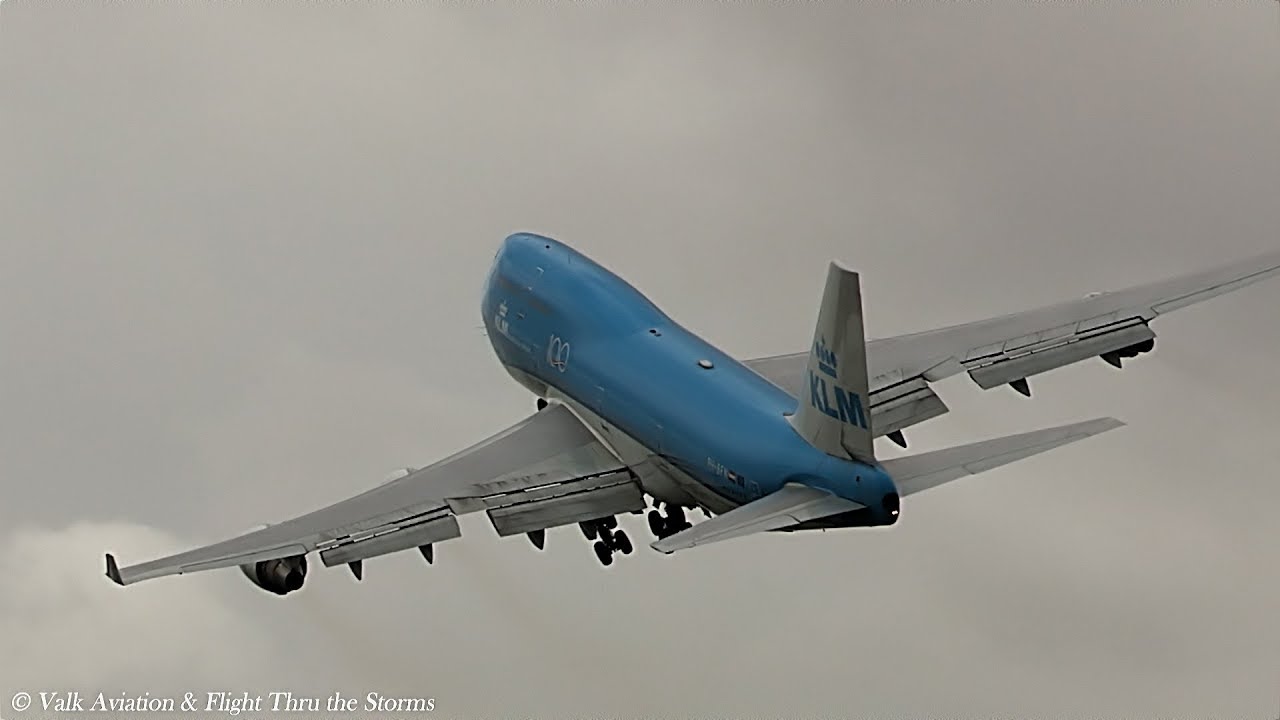 Impressive Wingroll Salute // Last 747 & Retirementflight @ Captain Jan Bons