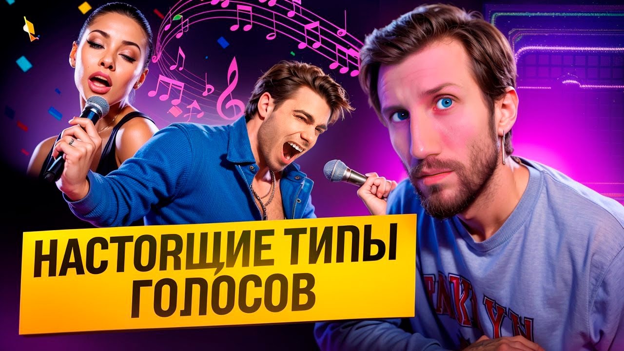 СОВРЕМЕННОЕ ТИПИРОВАНИЕ ГОЛОСА | Бас, Баритон, Тенор - это прошлый век!