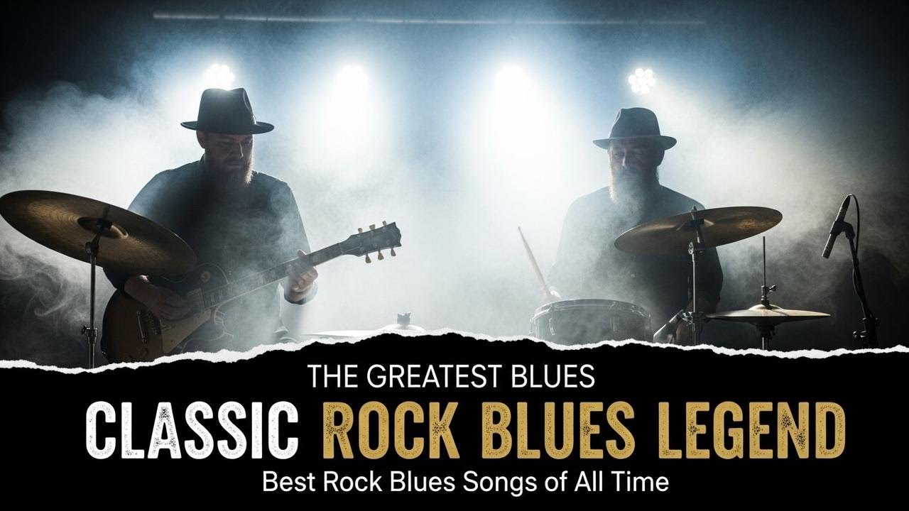 Eric Clapton, BB King, Jimi Hendrix, ZZ Top, Muddy Waters – Raw Blues Rock Energy