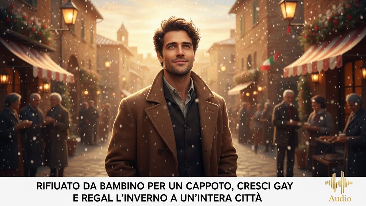 RIFIUTATO DA BAMBINO PER UN CAPPOTTO, CRESCI GAY E REGALA L’INVERNO A UN’INTERA CITTÀ