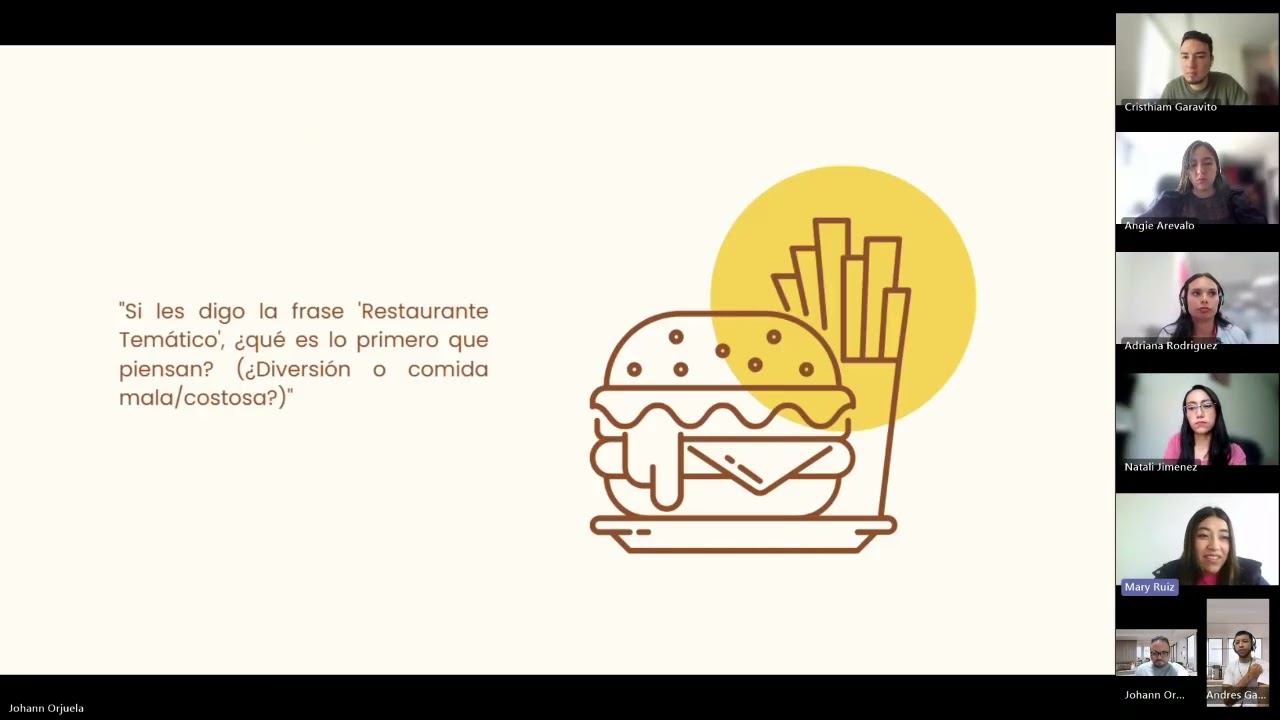 Focus Group calendario e instantes burguer